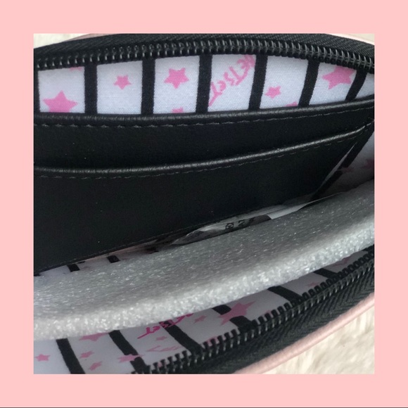 NWT BESTEY JOHNSON Blush Cat Wristlet / Clutch 💕 - Picture 3 of 4